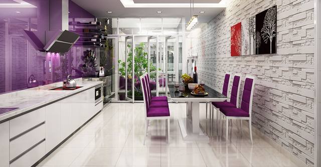 Các phong cách thiết kế nội thất phòng bếp ăn đẹp nhà phố
