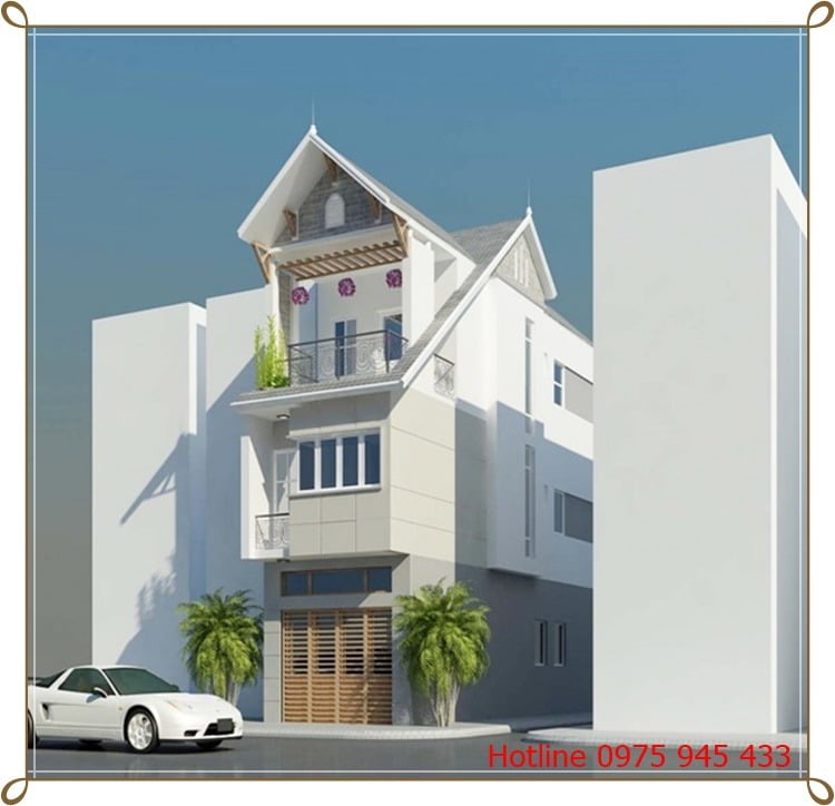 thiet ke nha pho 6x10m 3 tang 60m2 hien dai dep