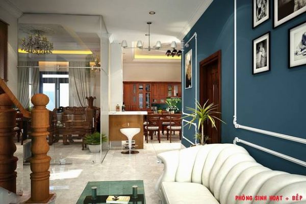 Phòng khách đẹp 25m2