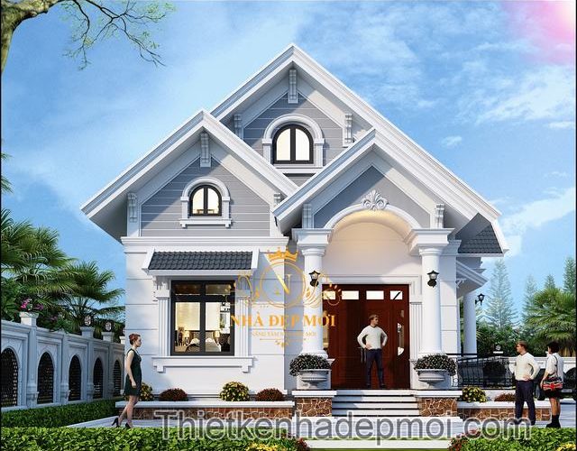 Nhà vườn hướng Nam 1 tầng