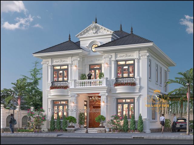 Nhà 2 tầng mái Thái | 50+ Mẫu thiết kế đẹp hiện đại mới NHẤT