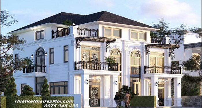 Thiết kế nhà phố liền kề 6m