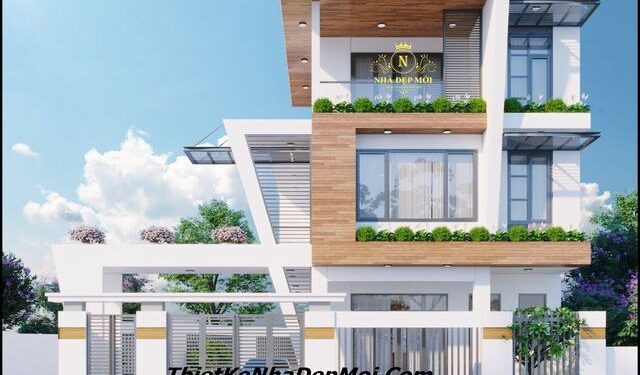 Mẫu nhà hình thang đẹp nhất