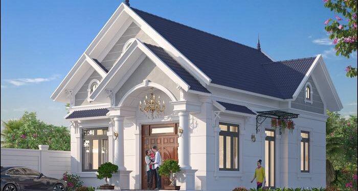 Bản vẽ nhà cấp 4 3 phòng ngủ đẹp lớn nhỏ để cho thợ thi công 2026 Bản vẽ thiết kế nhà cấp 4 mái Thái 8x15m 3 phòng ngủ 1 phòng thờ
