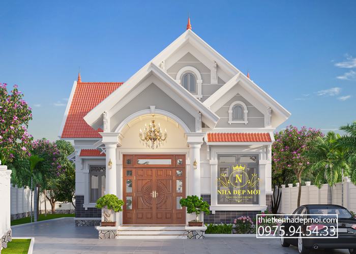 Các kiểu nhà mái thái lợp ngói đẹp nhất Việt Nam phong thủy 2022 & 2023