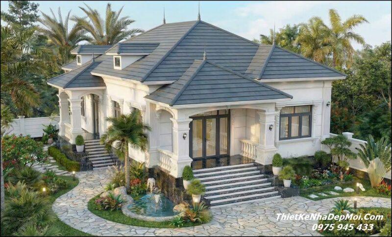 Những kiểu nhà vườn đẹp ở quê thiết kế có 3 phòng ngủ