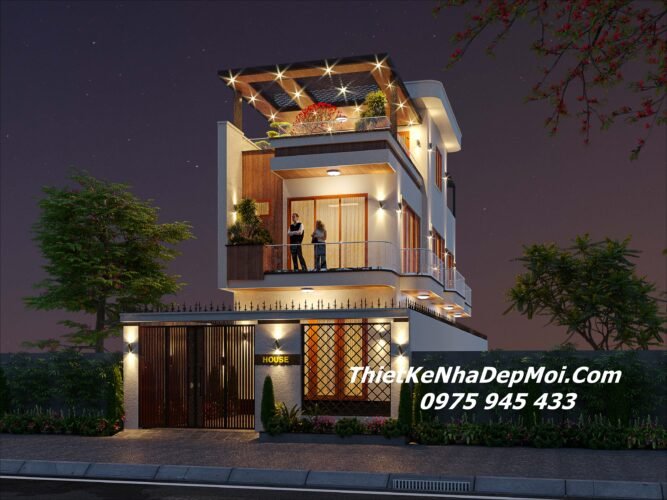 Báo giá xây nhà 2 tầng đẹp diện tích khoảng 100m2 có bản vẽ đính kèm hiện nay Bản vẽ xây dựng nhà 2.5 tầng đẹp diện tích 100m2 4 phòng ngủ chi phí xây trọn gói hết 2 tỷ