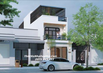 Mẫu nhà ống 2 5 tầng mặt tiền đẹp 4m