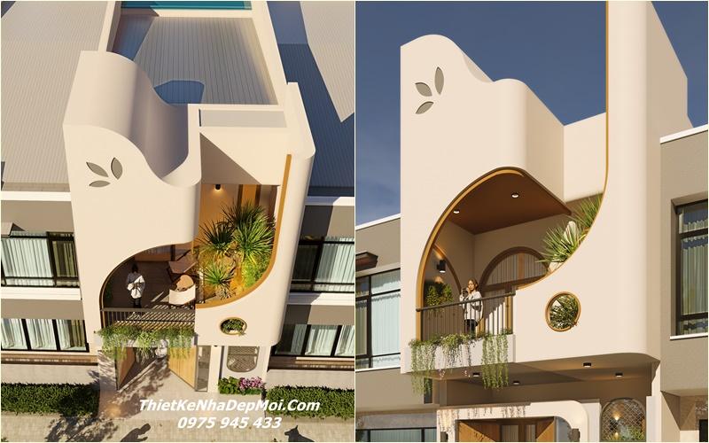 Nhà cấp 4 có tầng lửng 3 phòng ngủ 1 phòng thờ 5x13m 