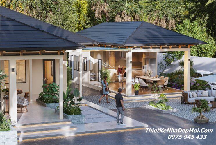 Mẫu nhà nông thôn miền Bắc 