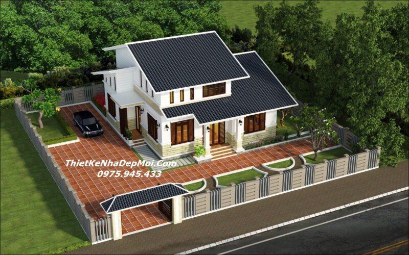 Nhà gác lửng nông thôn đẹp nhất