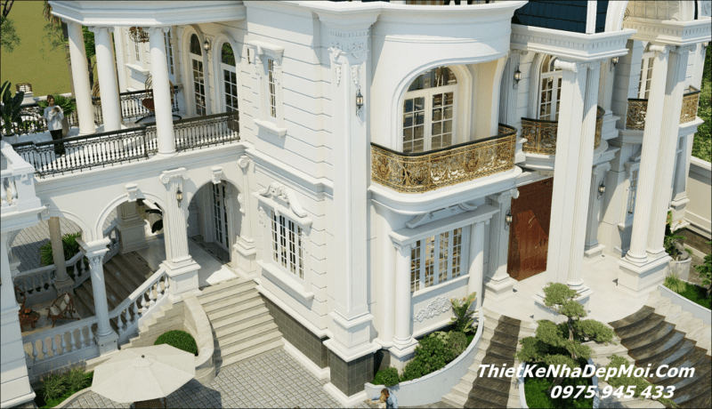 Mẫu thiết kế lâu đài châu âu cổ điển 2026
