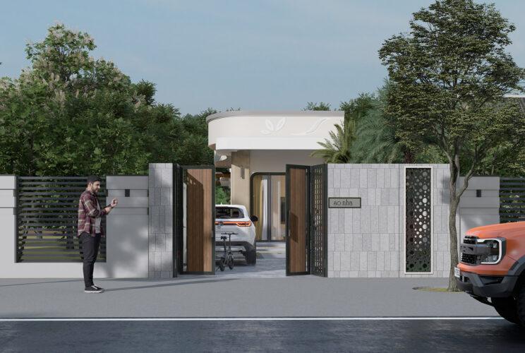 Mẫu nhà xinh 5x20m 