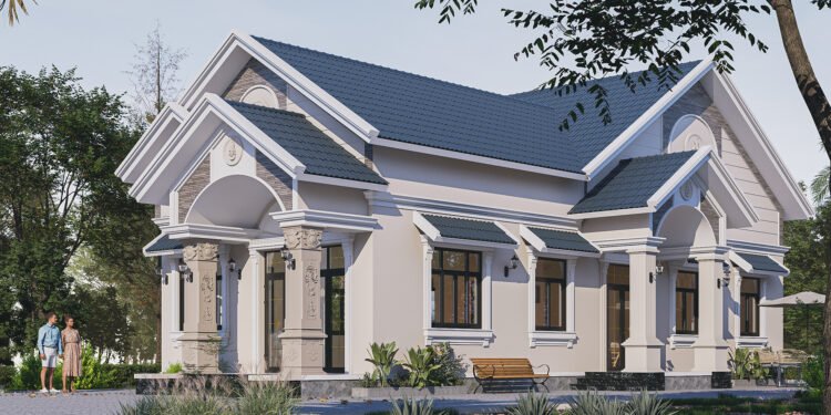 Kinh nghiệm xây nhà cấp 4 mái Thái ở nông thôn từ chuyên gia Thiết kế nhà cấp 4 mái Thái