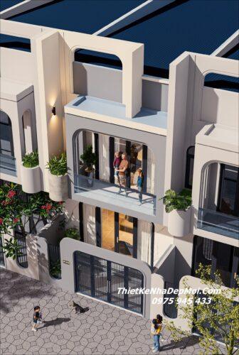 Thiết kế nhà diện tích 5x16 2 tầng 