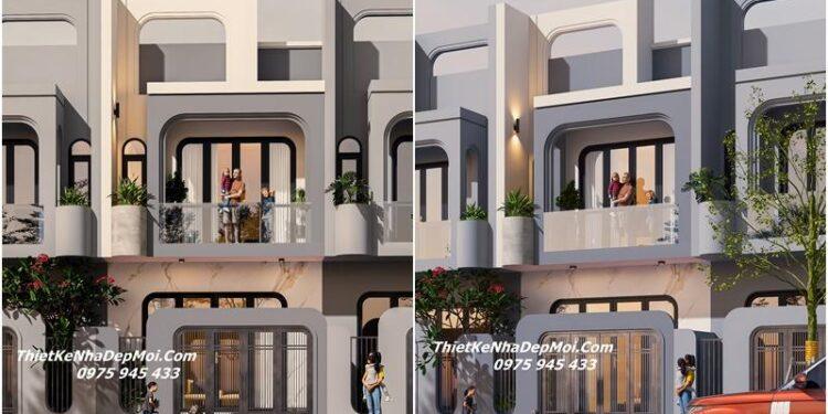 Nhà 3 phòng ngủ 1 tầng diện tích 5x16m