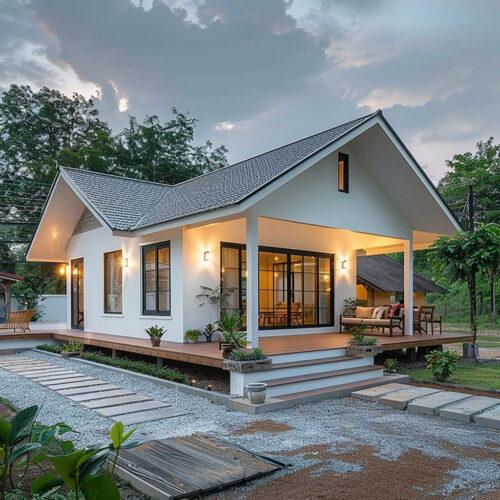Nhà cấp 4 đẹp 300 triệu 1 phòng ngủ 