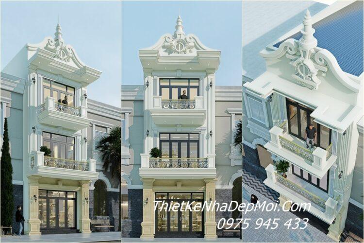 Nhà 4m 1 trệt 2 lầu đẹp 