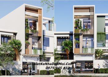 Nhà phố 3 tầng mặt tiền 4m đẹp 2026