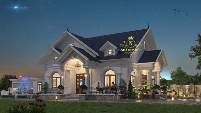 Biệt thự vườn mái Thái đẹp 1 tầng năm 2026