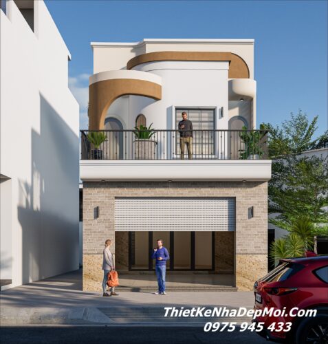 20 Kiểu nhà mặt tiền bề ngang rộng 6m 2 tầng đẹp nhất mọi thời đại Nhà 2 mặt tiền vừa ở kết hợp kinh doanh buôn bán 6m 2 tầng