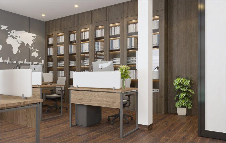 Báo giá thiết kế thi công nội thất phòng làm việc trọn gói năm 2025