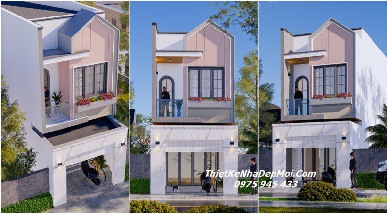 Nhà mặt tiền 4m 1 trệt 1 lầu dưới 1 tỷ 