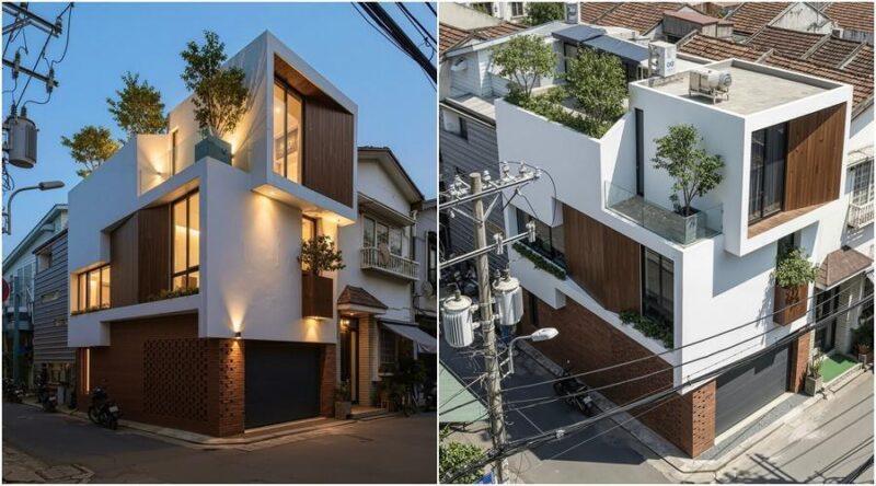 Nhà hai mặt tiền 3 tầng 