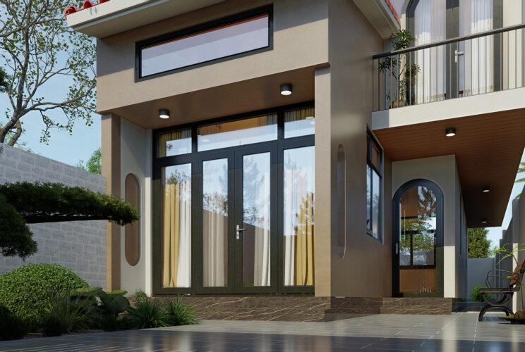 Thiết kế nhà diện tích 6x15m 2 tầng 