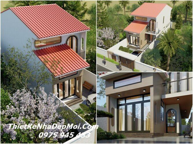 Nhà chữ L 1 trệt 1 lầu 6x15m 