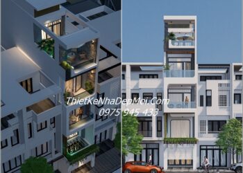 Nhà ống đẹp 4 tầng mặt tiền 3.5m