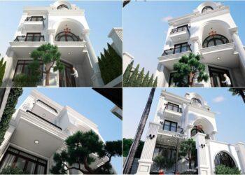 Các góc nhìn mẫu nhà mặt tiền 7.5m Hà Đô