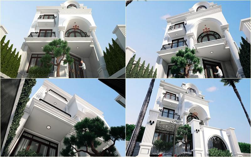 Những mẫu nhà phố mặt tiền có gara 2 đến 3 tầng đẹp có sân thượng 2026 Những mẫu nhà phố mặt tiền có gara 2 đến 3 tầng đẹp có sân thượng 2026