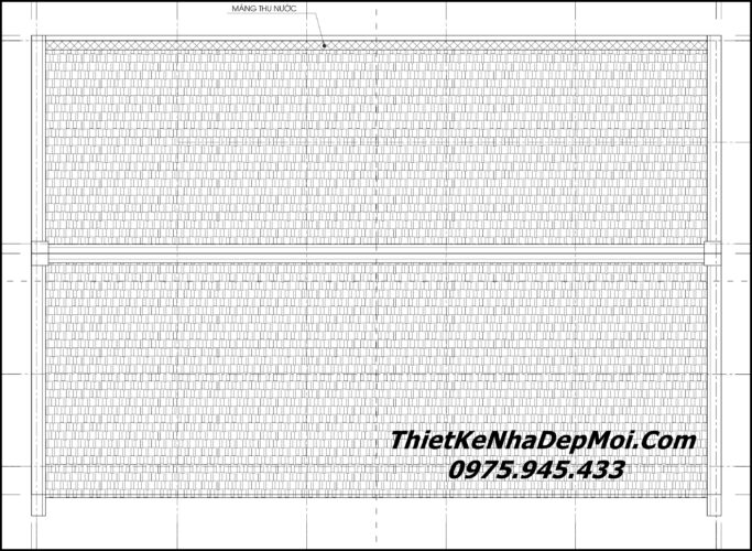 Mẫu nhà 1 tầng rộng 15m sâu 10m kiểu 5 gian mái ngói có 4 phòng ngủ 1 phòng thờ 