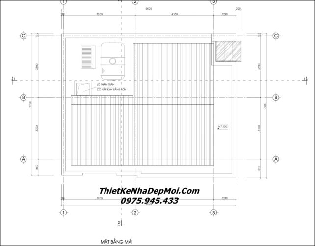 Mẫu nhà vuông 2 tầng mái bằng đẹp hiện đại thiết kế cho em Trưởng Bản vẽ nhà 2 tầng hình vuông đơn giản hình vuông