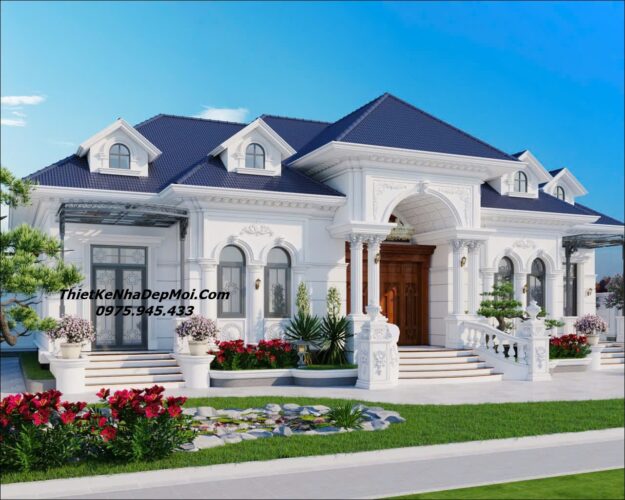 Mẫu nhà 5 gian mái Nhật đẹp có sân vườn nghỉ dưỡng bác Tư Kiến trúc nhà năm gian mái nhật đẹp