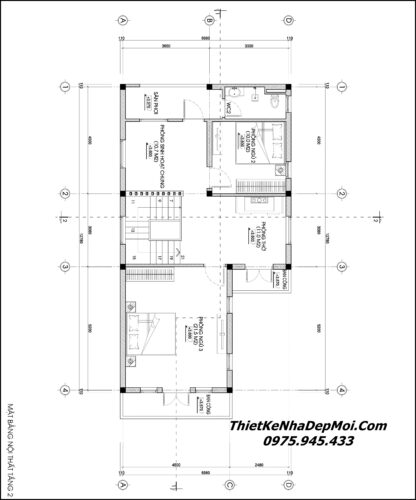 Mẫu nhà cấp 4 kiểu chữ L 2 tầng 80m2 đơn giản mà đẹp 2025 Bản vẽ nhà chữ L 80m2 2 tầng mái thái 3 phòng ngủ 1 phòng thờ