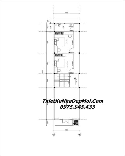 Bộ sưu tập các kiểu nhà mặt tiền đẹp 5m 3 tầng mới nhất Thiết kế nhà 1 trệt 1 lửng 1 lầu sân thượng 5x17m 3 tầng