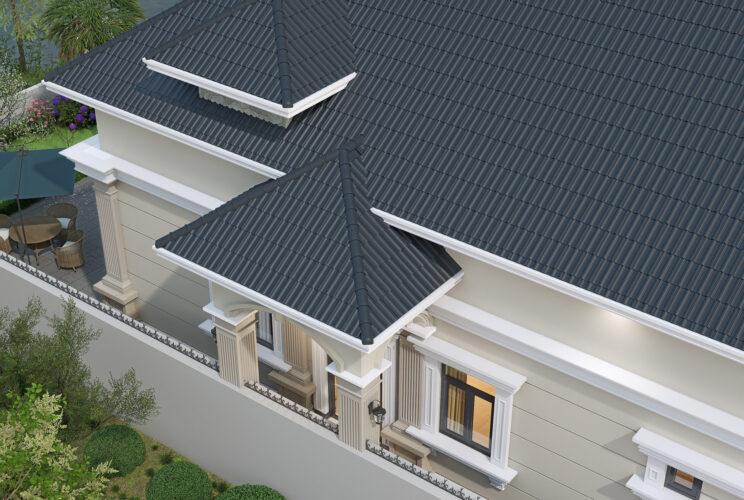 Mẫu nhà cấp 4 mái Nhật 8x20m chị Hiền anh Hoàng mới Nhất 2025 Bản vẽ nhà cấp 4 mái ngói đẹp 8x20m