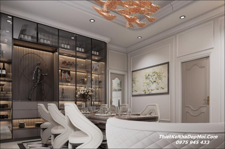 Mẫu thiết kế nội thất nhà mái Nhật đẹp vợ chồng anh Hoàng chị Hiền Noi that nha cap 4 mai nhat dep 8x20m