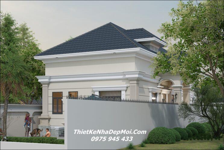 Mẫu nhà cấp 4 mái Nhật 8x20m chị Hiền anh Hoàng mới Nhất 2025 Mẫu nhà trệt mái lùn 8x20m