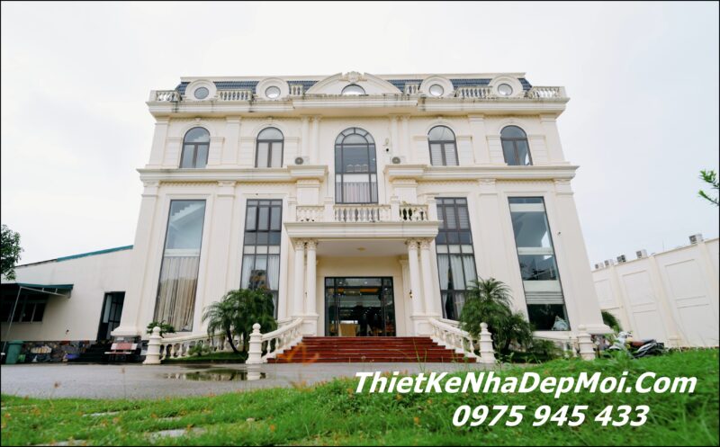 Nhà hàng sang trọng kiểu châu âu sau khi thi công xong