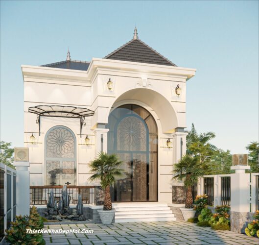 Kiểu nhà ống mái nhật có gác lửng 3 phòng ngủ 1 phòng thờ anh Nguyên Nhà gác lửng mặt tiền 7m mái Nhật lợp ngói