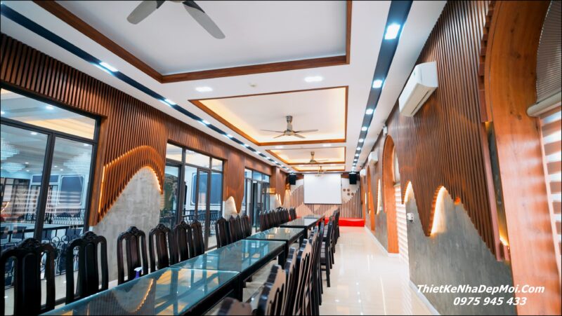 Thi công nội thất nhà hàng 