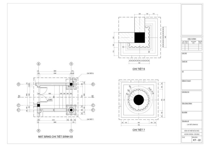 Thiet ke biet thu 1 tang kieu chau au 4 phong ngu 