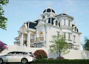 Báo giá thiết kế và thi công lâu đài cổ điển pháp 3 tầng năm 2025 - 2026