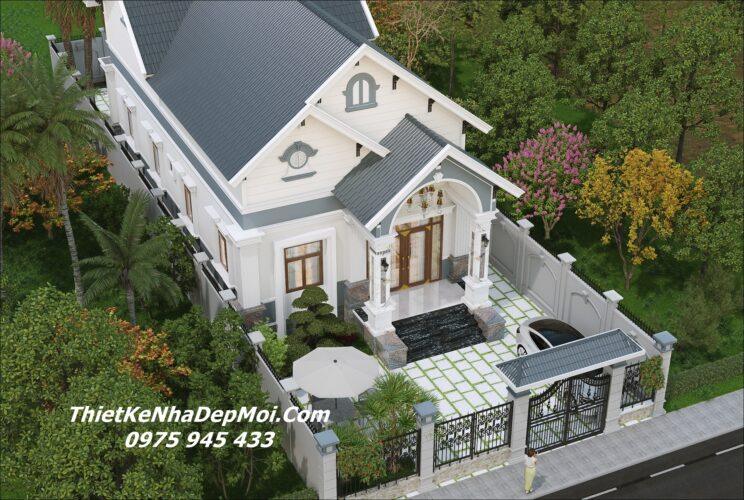 Nhà cấp 4 đẹp mái Thái 