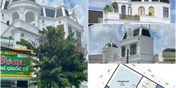 Mẫu nhà hình tam giác lô góc đẹp