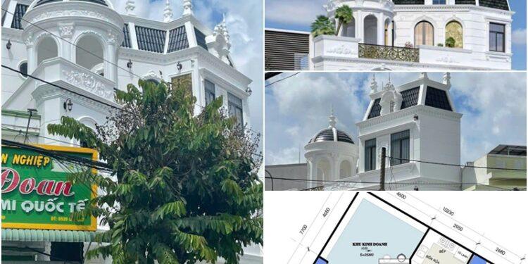 Mẫu nhà hình tam giác lô góc đẹp