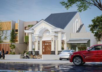 Nhà trệt đẹp 6x20m